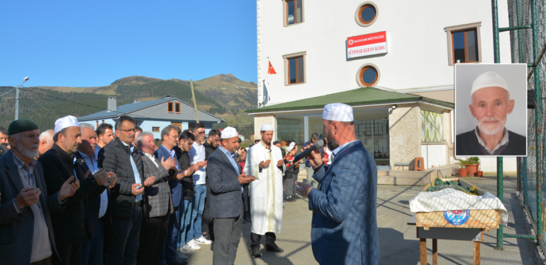 Sütpınar Kur’an Kursu’nun vefat eden ilk aşçısı Muhammet Öztürk ebediyete uğurlandı