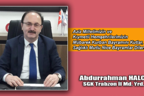 SGK abdurrahman kurban bayram