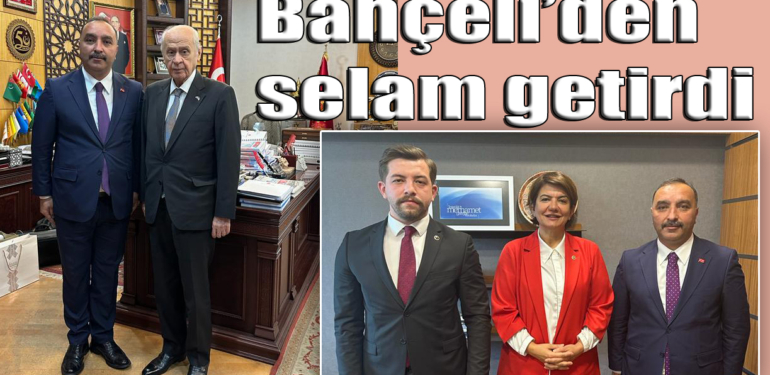 MHP Şalpazarı İlçe Başkanı Mustafa Koç Ankara’da ziyaretlerde bulundu