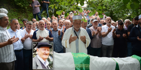 Hacı Mustafa Kara Üzümözü Mahallesi’nde ebediyete uğurlandı
