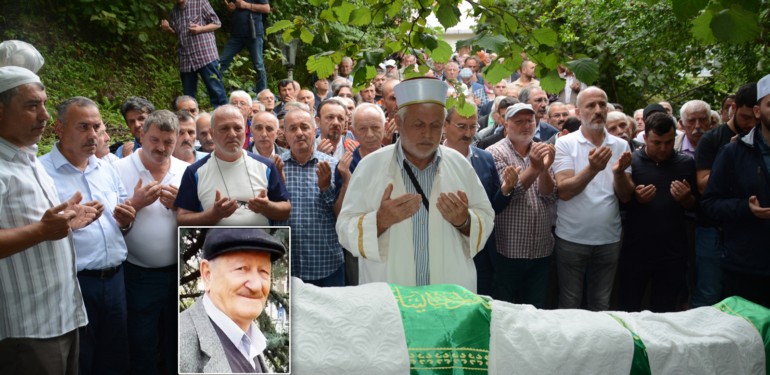 Hacı Mustafa Kara Üzümözü Mahallesi’nde ebediyete uğurlandı