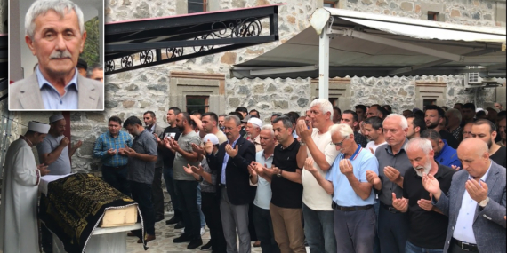 Temel Bektaş Dereköy Mahallesi’nde son yolculuğuna uğurlandı