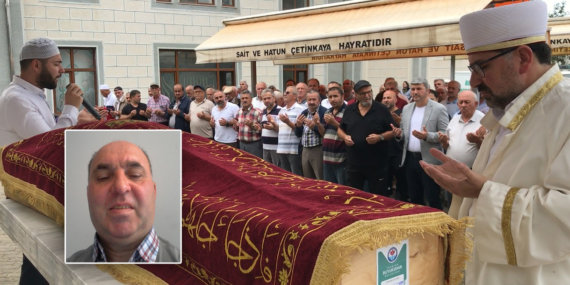 Simitçi Abdullah Çetinkaya Beşikdüzü’nde ebediyete uğurlandı