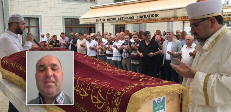 Simitçi Abdullah Çetinkaya Beşikdüzü’nde ebediyete uğurlandı