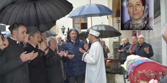 Murat Topkara’nın eşi Sevim Topkara son yolculuğuna uğurlandı