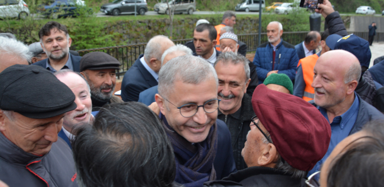 Şalpazarı’nda “Hilmi Türkmen” sevinci