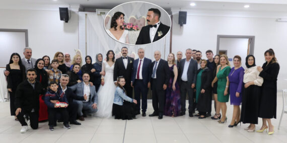 Şalpazarılılar Melike Keskin – Furkan Başgöl çiftinin düğününde buluştu