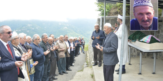 Eski kasap Hacı Hasan Yılmaz Üzümözü Mahallesi’nde ebediyete uğurlandı
