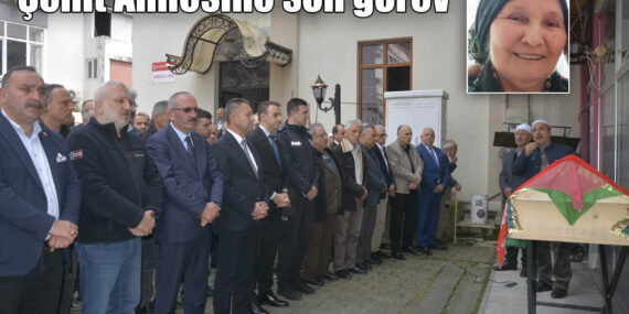 Şehit Polis Şenel Çakır’ın annesi Hacı Nadiye Çakır’a son görev