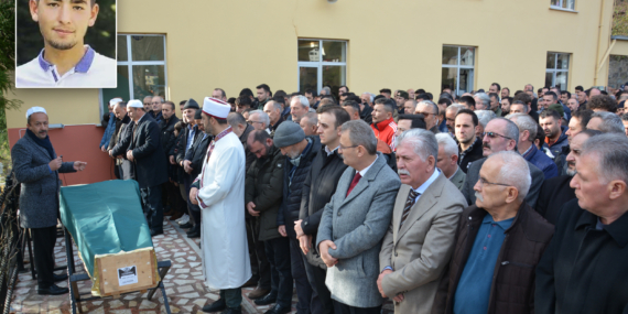 Berat Sami Yazıcı Sugören Mahallesi’nde göz yaşlarıyla ebediyete uğurlandı