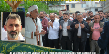 osman ergin kuzuluk cenaze