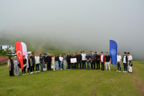spor doga yuruyus toplu foto